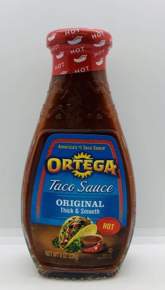 Ortega Taco Sauce Hot 226g.