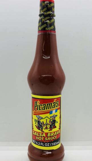 Picamas Salsa Brava Hot Sause 185mL.