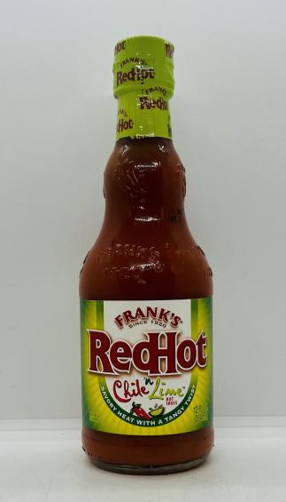 Frank's Red-Hot Chile in Lime 354mL.