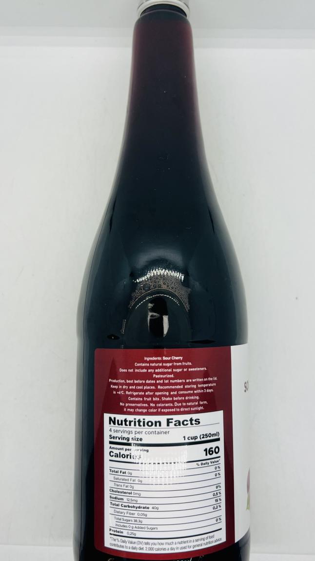 Ancora Life Sour Cherry Juice 1L.