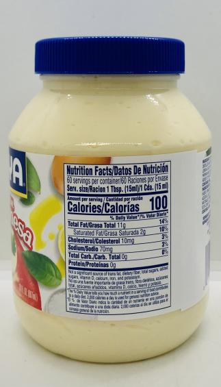 Goya  Mayonnaise 887mL.