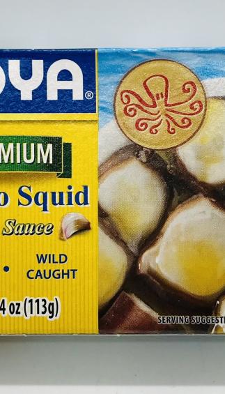 Goya Jumbo Squid Garlic 113g.