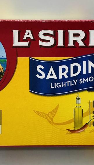 La Sirena Sardines 125g.