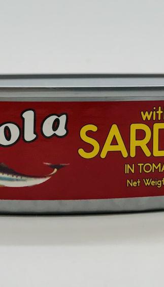 La Espanola Sardines w. Chile in Tomato Sauce 425g.