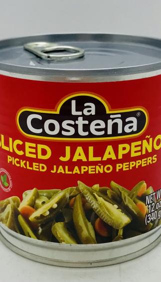 La Costena Sliced Jalapeno 340g.