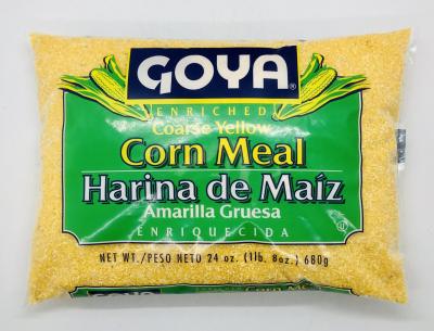 Goya Corn Meal Coarse Yellow  680g.