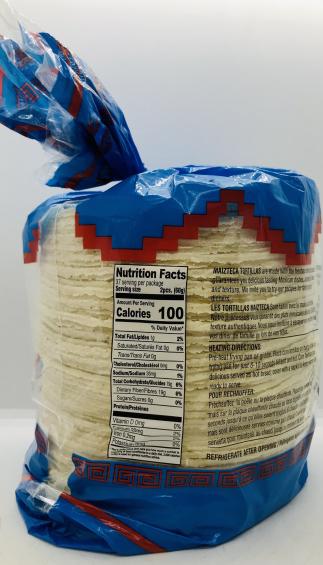 Maizteca Corn Tortillas 2.27kg.