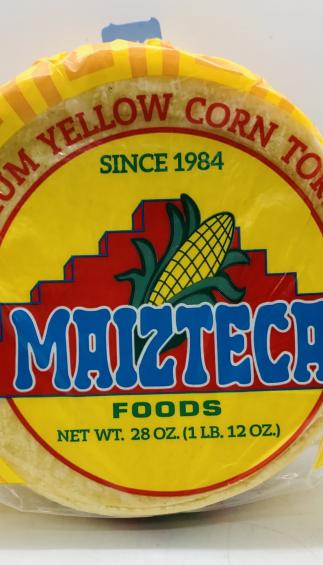 Maizteca Yellow Corn Tortillas (1LB 12OZ)