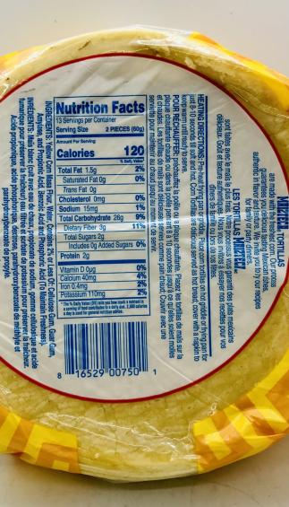 Maizteca Yellow Corn Tortillas (1LB 12OZ)