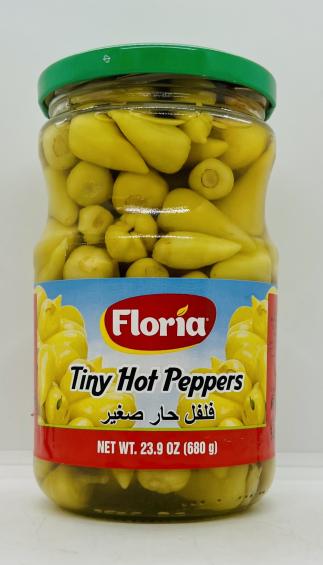 Floria Tiny Hot Peppers 680g.