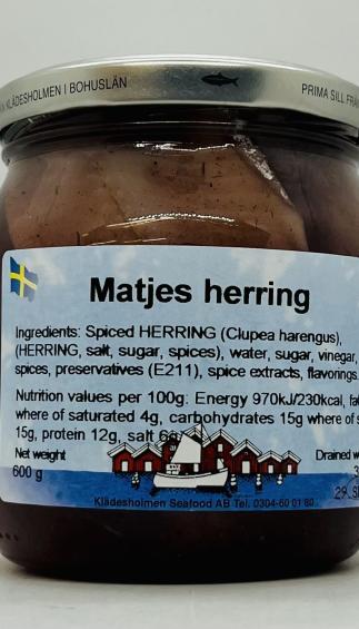 Maties Herring 300g.