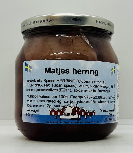 Maties Herring 300g.