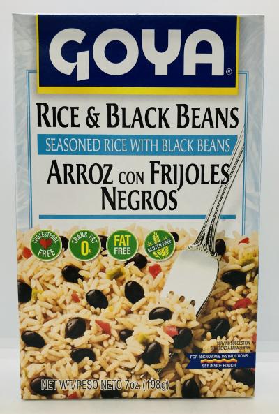 Goya Rice & Black Beans 198g.