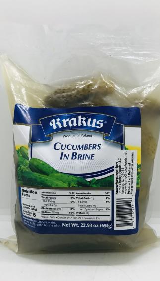 Krakus Cucumbers in Brine 650g