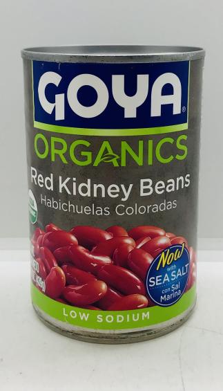 Goya Organics Red Kidney Beans 439g.