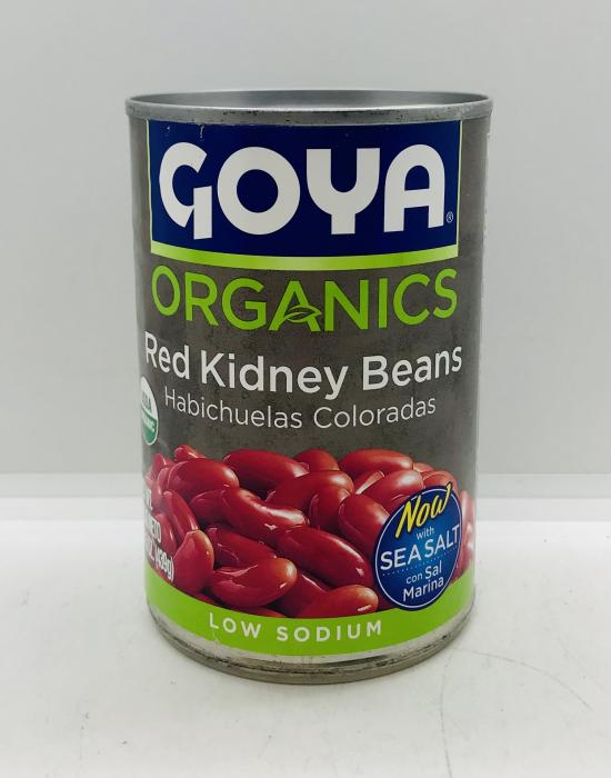 Goya Organics Red Kidney Beans 439g.