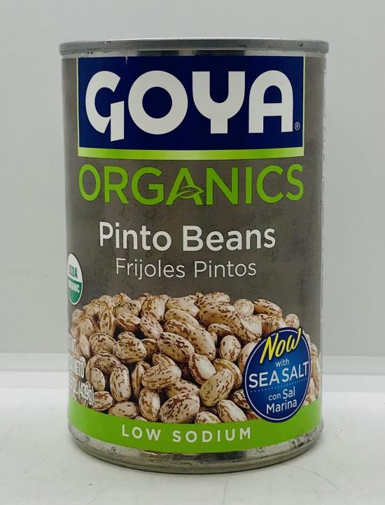 Goya Organics Pinto Beans 439g.