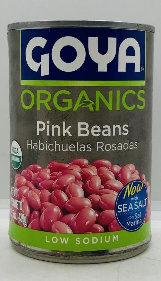 Goya Organics Pink Beans 439g.