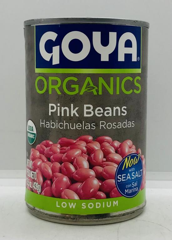 Goya Organics Pink Beans 439g.