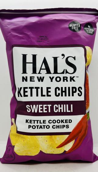 Hal's New York Kettle Chips 141g.