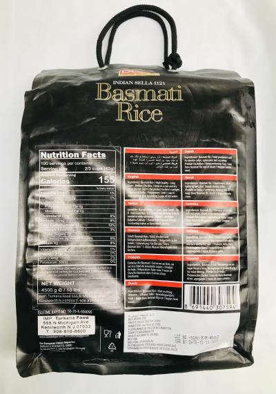 Duru Basmati Rice 10Lb