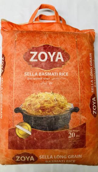 Zoya Basmati Rice 20Lb