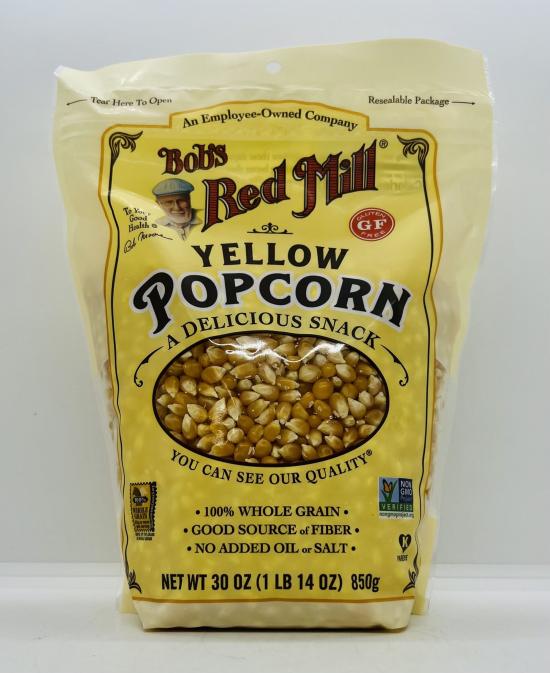 Bob's Red Mill Yellow Popcorn 850g.