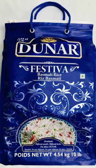 Dunar Basmati Rice 10Lb