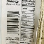 Goya  Basmati Rice 11lb.