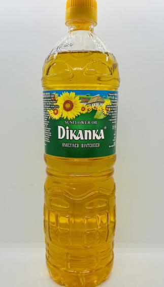 Dikanka Sunflower Oil Unrefined 1L.