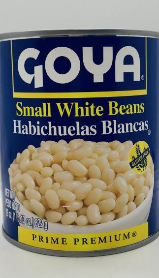 Goya Small White Beans 822g.