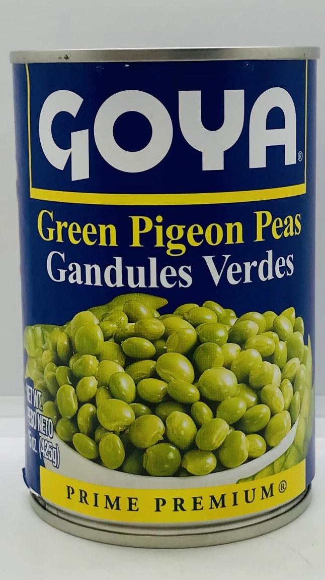 Goya Green Pigeon Peas 425g.