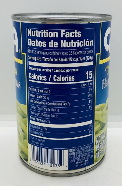 Goya Green Beans 411g.