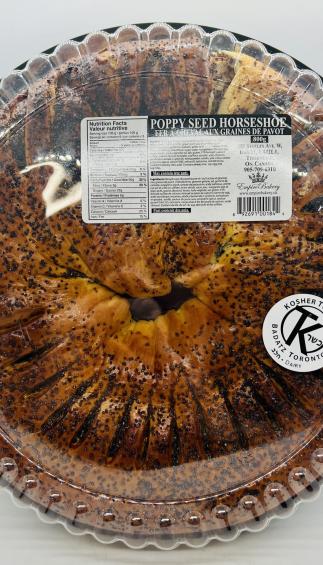 Poppy Seed Horseshoe 800g.