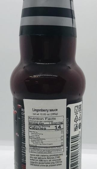 Lingonberry Sauce 285g