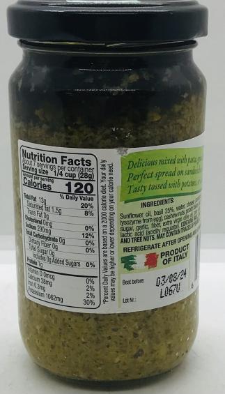 Sophia Italian Pesto 190g