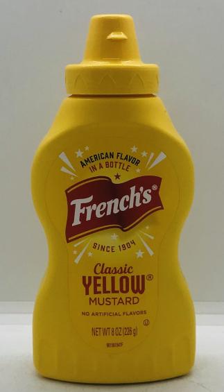 French'S Classic Yellow Mustard 226G