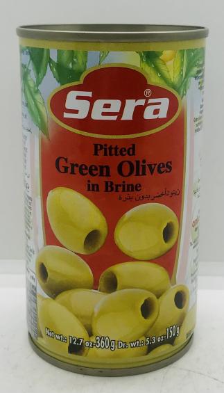 Sera Pit Gr Olives In Brine 360g.