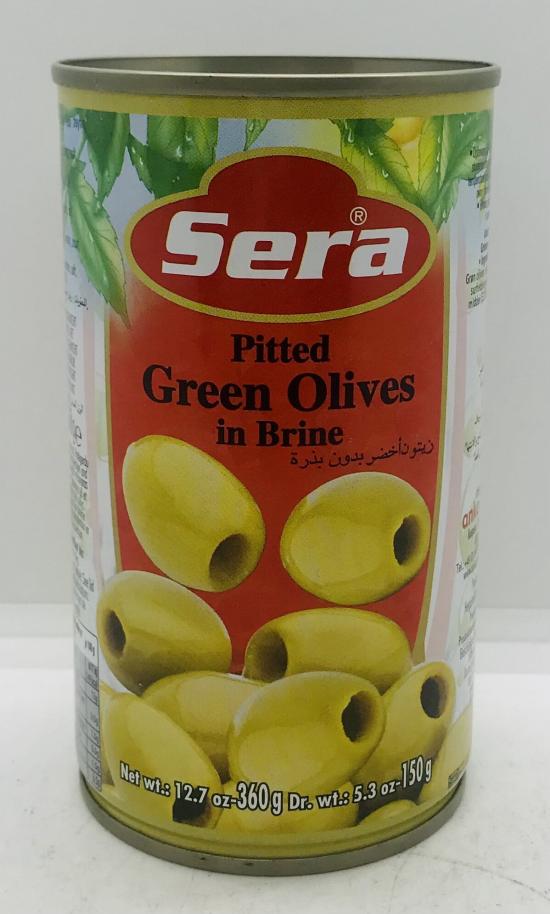 Sera Pit Gr Olives In Brine 360g.