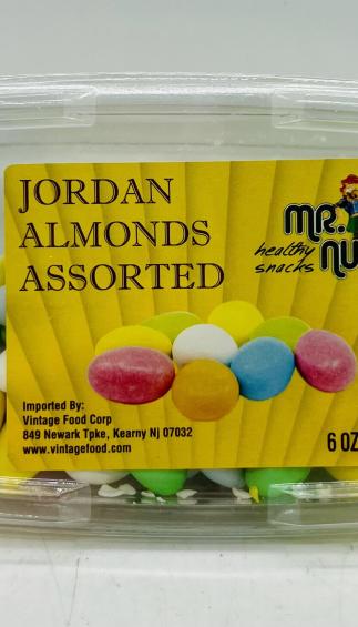 Jordan Almond Assorted 170g.