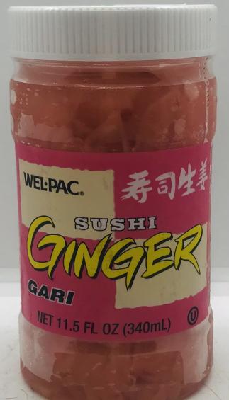 Wel Pac Sushi Ginger 340ml