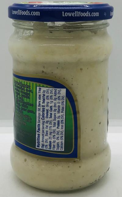 Lowell Crated Horseradish 290G