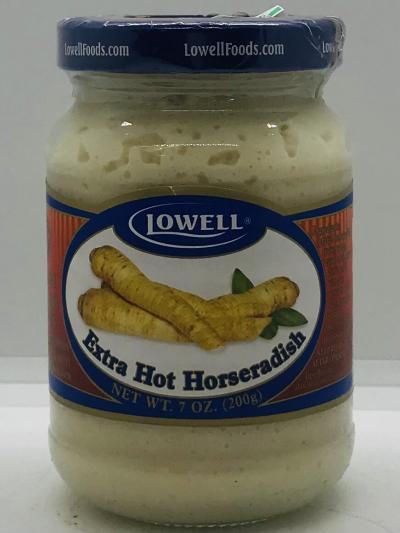 Lowell Extra Hot Horseradish 200g