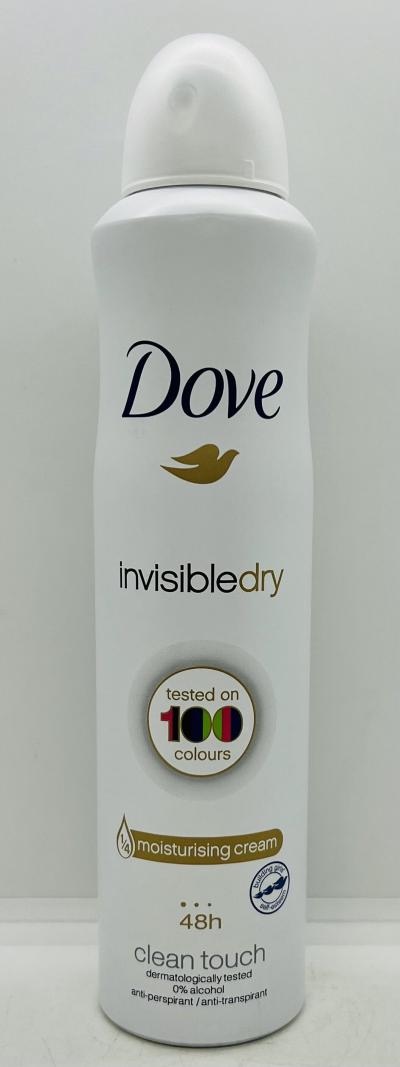 Dove Invisible Dry 100 Colours 250mL.