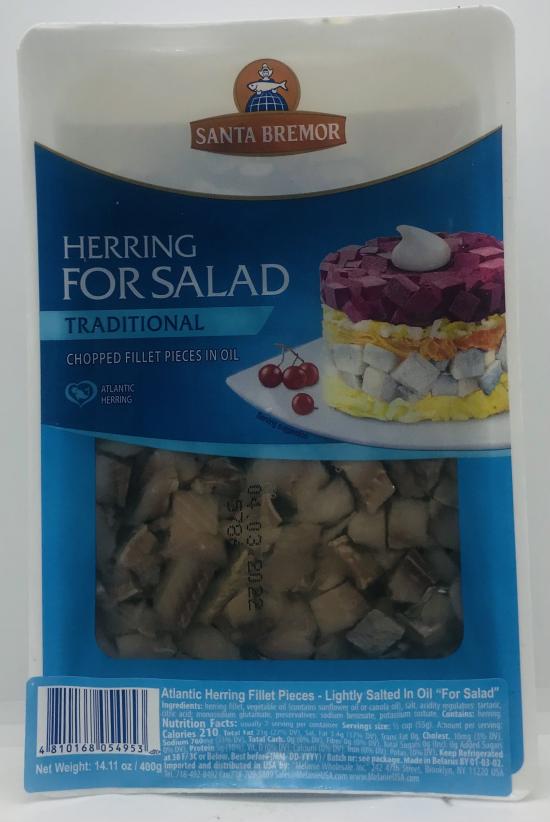 Santa Bremor Herring Traditional 400g