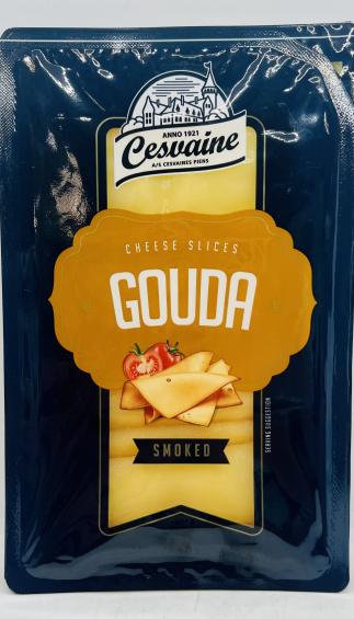 Cesvaine Slices Gouda Cheese Smoked 125g.