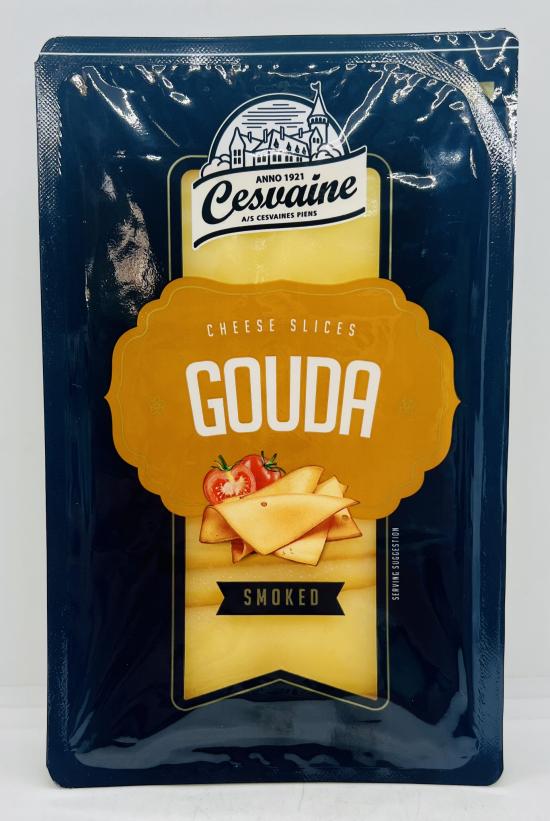 Cesvaine Slices Gouda Cheese Smoked 125g.