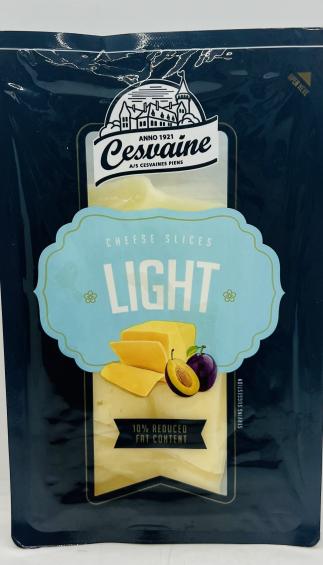 Cesvaine Cheese Slices Light 125g.