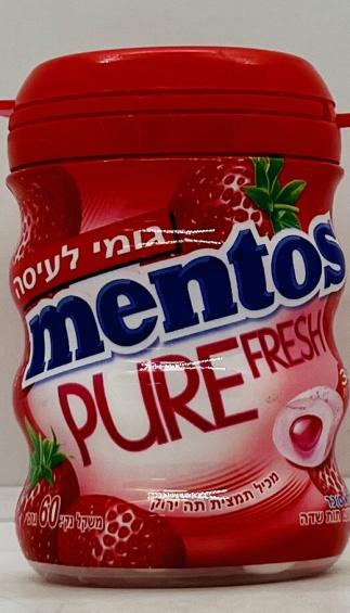 Mentos Pure Fresh Strawberry Gum 60g.