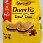 Divertis Biscuits Crema Cocoa 240g.